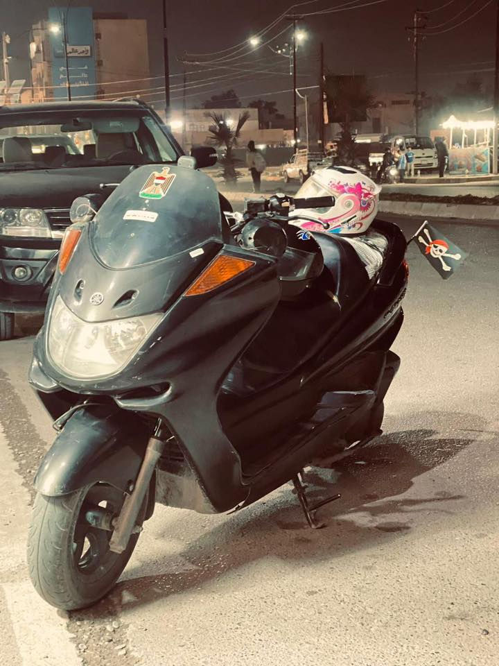 يابة سلام عليكم دراجة ماجستا 2013دراجةًكاملة مكملة ما ناقصهة برغي لايت LEDزنون عالي وانصي ايشايرة يمنا ويسر سكن مسجلة بلاتوث دراجة كفراتهة نضيفة شرط لا كسر بيهن ولاشي دراجة نضيفة حيل دبل رون كيج بانزين كيج حماوة سرعة 160دراجة جهازة  باتري جديد كابريت جديد سلف جديد دشلي جديد ربع ما تصرف عليهة  اخذة وتنونس السعر 400واللةًمتوازي واريد ابيع سعرهة بل 700بس متوازي عل فلوس رقمي واتساب ***********
