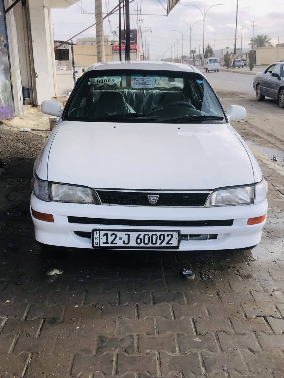 سلام عليكم كورله موديل 92 رقم نكليزي هزه جديده كير محرك شرط سيارة حييل حلوة سيارة بيها مكانات صبغ يبيعها عام سعرها 55 وبيها مجال خابر وتدلل ‭٠٧٨٢ ٣٧٨ ١٢٢٩‬
