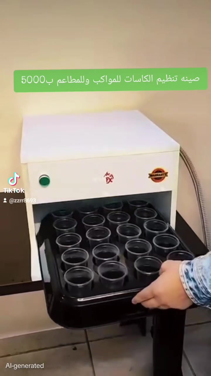 📢 صينية تنظيم كاسات الشاي والماي – 20 مكان للكاسات
✨ رتبي ضيافتج بأناقة وسهولة
☕🥤 تتسع لـ 20 كاسة شاي أو ماي
✅ عملية وخفيفة بالحمل
✅ تحافظ على ترتيب الكاسات أثناء التوزيع
✅ مناسبة للمضايف، المجالس، الحسينيات والمناسبات
🌟 خلي تقديم الضيافة أرتب وأجمل مع صينية تنظيم الكاسات
📦 الكمية محدودة
📩 للحجز والاستفسار راسلينا على الخاص
السعر ب5000 الف  ❤️‍🔥❤️‍🔥
 متوفر توصيل 🚆🛻🚖


**إذا كنت صاحب هذا الإعلان وتريد حذفه لأي سبب، رجاءا أرسل رسالة إلى الدعم الفني**