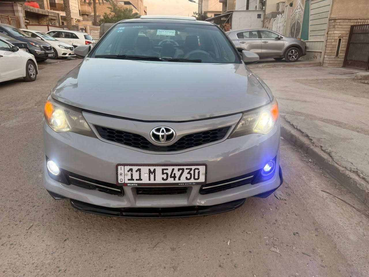 سلام عليكم كامري موديل ٢٠١٢
امريكي حادث جاملغ خلفي       رقم بغداد بأسمي تحويل مباشر 
لونها سلفر وصار بيها بلعراق صبغ عام تغير لون سمنتي 
مكينه ٢٥٠٠ 
مكينه كير داخل كله كفاله 
تحكم ستيرن شاشه 
مواصفات الكامري المعروفه 
السعر ٨٢ وبيها مجال 
غير متواجد ع فيس 
مكاني بغداد شارع فلسطين 
***********                      ***********
