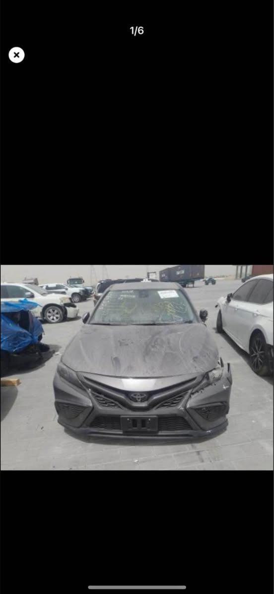 ‏camry 2023
وارد امريكي (بصمه)Se▫️ بانزين فقط / تو ويل 
ضرر قطعة واحدة  فقط (جاملخ )▪️
 حافة البنيد   مثل ما موضح بلصور  نفس ما وصلت من امريكا ▫️بدون صبغ ولا تعديل ▪️
ماشية39 mi▫️
ايرباكاتها كلها سليمة ▫️
تحويل مباشر ▪️
رقم اربيل▫️
مكانها موصل ▪️
سعر المطلوب 215 ▫️
للتواصل *********** موصل, نينوى
