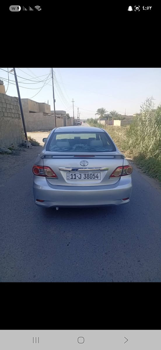 سلام عليكم
كورله 2008
مصبوغه عام جمالي اثر جراد 
حادثا جاملغ الخلفي بس قطعه وحده 
السياره تبريد ثلج صدر نضيف 
بيع سريع مكان السياره بغداد التاجي 
تحويل ثاني يوم السياره عارها 90 وبيها مجال بصيط
***********
*********** واتساب
