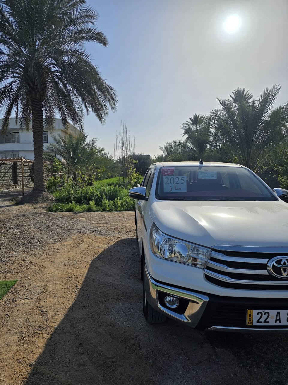 السلام عليكم هايلوكس للبيع ناصي موديل 25 ماشيه 7 الاف رقم اربيل مكفوله كفاله عامه  مكان السياره بابل المسيب السعر 310 ورقه للإستفسار اتصل ***********
