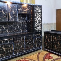 كاونتر ٣قطع • مستعمل نضيف • ألمنيوم