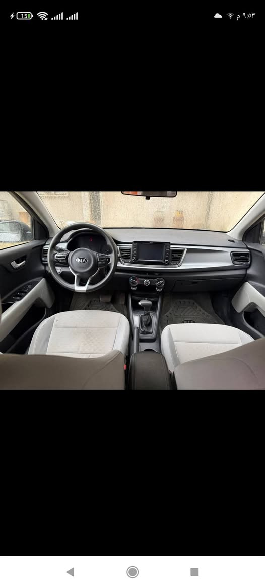 سياره كيا ريو موديل 19
ماشيه 86
بدون صبغ 
بدون ضرر
***********
