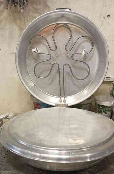 تنور كهربائي
أسعار بلاش
نوعيات ثقيله أصلية 
حجم كبير منقوش ٣٦ الف
حجم وسط منقوش ٣٢ الف
حجم كبير بدون نقش ٢٢ ألف
الموقع ذي قار قضاء الفجر خلف مدرسة صنعاء مقابل مجمع الاخوين الجديد هاتف ***********
