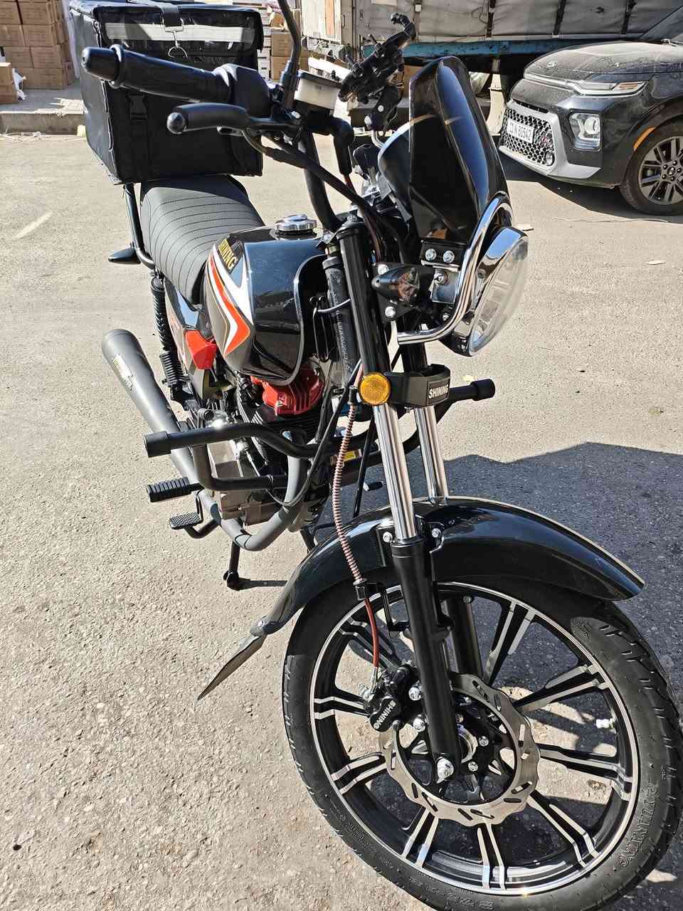 شايننك سنويه ولوحتين بالاسمي دراجه زيرو زيرو ماشيه 1900 دراجه ضمان من دكان سليم 7000 كيلو وكتلوك الضمان ويا الدراجه بيها زنون اصلي وشادلها نواعم كامله عل اخر حبايه تحويل شرط ثاني يوم تايرات جوبلس الصندوك مال دلفري ويا رقمه بغداد سعرها مليونين و150 مكاني بغداد كفاح صدريه يم كاهي الرسول ***********
