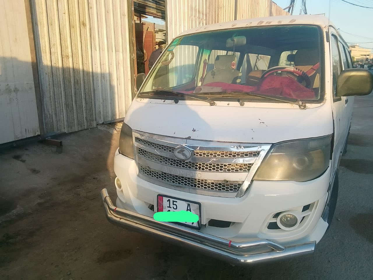 السلام عليكم فتون موديل ١١ رقم إنكليزي باسمنا مصفرة من كلشي سنويتها ل ٢٠٣٠ السيارة نقص دشبول تعبان من الشمس وصدرها تعبان بيها مكينة ونجي وگيرها بلادي السعر٤٨ وبيها مجال قليل مكاني الشعب قرب جامعة الإمام الكاظم مقابل نادي النفط للاستفسار *********** (اني مكلف بالنشر للاستفسار الاتصال ع الرقم)
