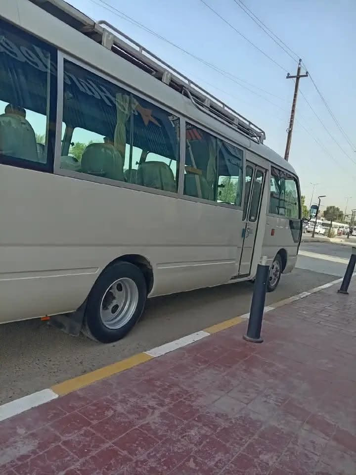 السلام عليكم
من رخصة الادمن المحترم كوستر ١٥ بغداد فول مواصفات كير محرك كفاله اكسل بيه ونه خفيفه قلاب ستاركس سله حاكيه درع سيبايه درج نزالات نزال جنايز ويل ناصي وركه ضافيه يوبي اس منضومه غاز 80 لتر /سعر ٣٣٥/
*********** /*********** /موجود واتساب اني مكلف بل نشر لحد يراسلني خاص هذا رقم صاحب السياره
