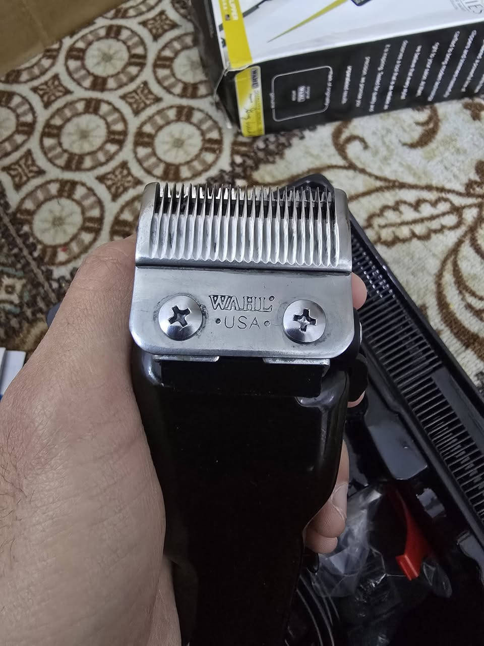 سلام عليكم مكينه حلاقه ماركه WAHL  فوووول مال DHL شرط الفحص ولشغل امام المندوب أمريكي U.S.A مزاد أعلى سعر أبيع ينتهي المزاد الساعه ١٢ الضهر او بالعافيه عليك ياخذه


**إذا كنت صاحب هذا الإعلان وتريد حذفه لأي سبب، رجاءا أرسل رسالة إلى الدعم الفني**