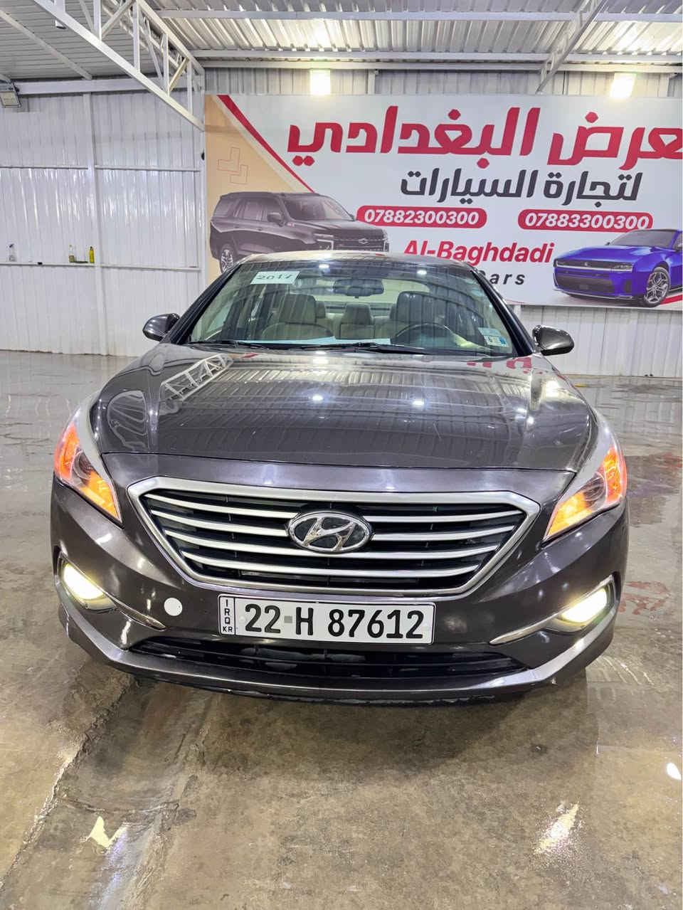 سوناتا 2017 سيارة جاهزه من كلشي تخبل بيهة صبغ شوية بالجاملغ وشوية بالبنيد وبارد بالجاملغ الخلفي مبين وبسيط سعرهة 121 مكاني نجف 
***********
*********** النجف, العراق
