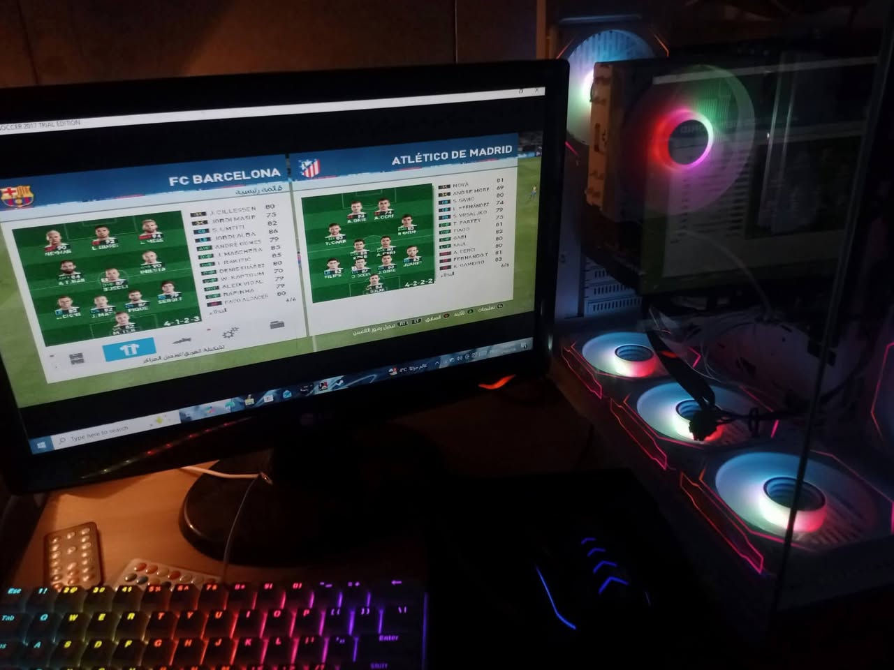 تجميعه كامله للبيع توصيل ماعندي مكاني بغداد دوره وتساب *********** بيع مع حساب 560 قفل بدون حساب 530 قفل  او مراوس ويه ايفون 14 برو ماكس أو 15 برو ماكس حتلو مبدل شاشه أو 13 برو ماكس أو مراوس ايباد 11
مواصفات 

مذربورد B550

رامات DDR4 16 كيكه

معالج R5 3600x

كارت شاشه 1050ti

مبرد AG400 WH

هارد داخلي 500 هارد ثاني سريع يجي 128 كيكه 

بور سبلاي 550

وياه كيبورد ميكانيكي حجم 60 موس يده اكس بوكس 360 ماوس باد شاشه ماعرف حجم بضبط 

مع هاب مشغل مراوح واضاءه كيس يجي وياه 7 فنانات ريمونت ثنين خاص بالكيس
