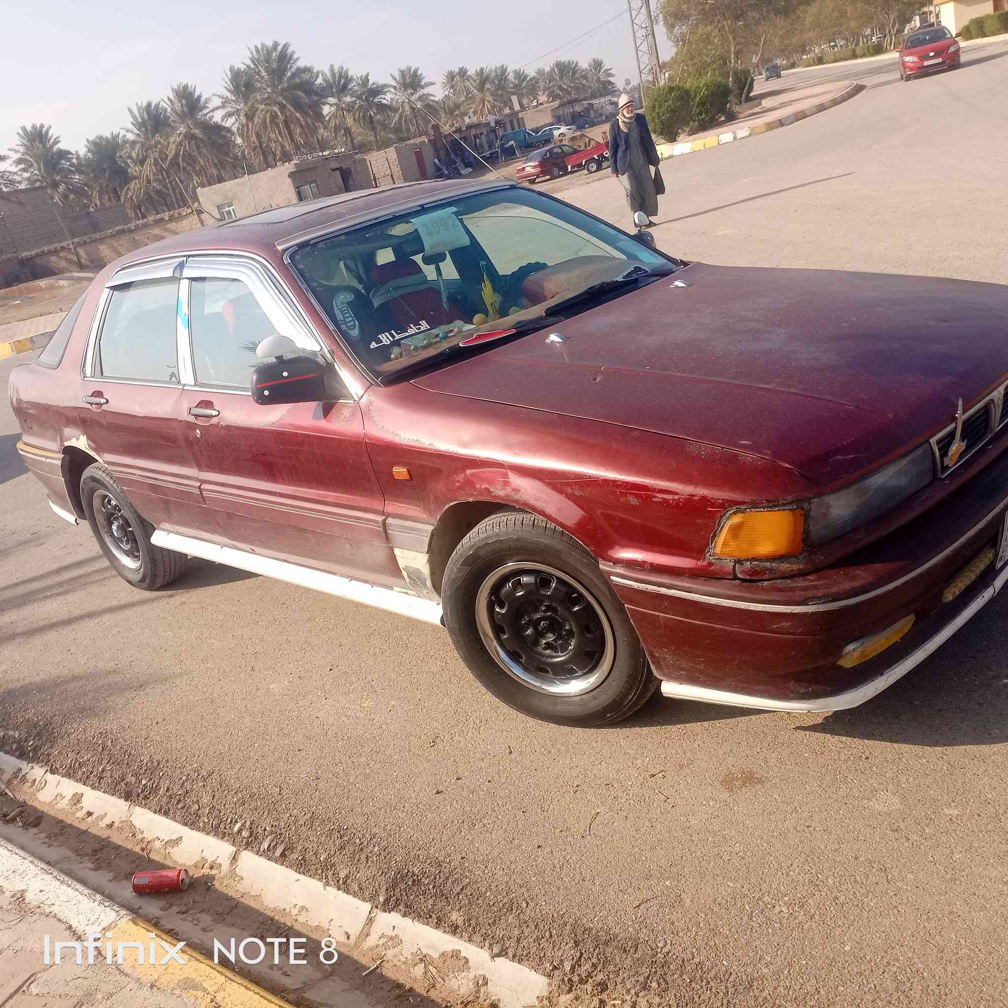 سلام عليكم ميسبوشي كلنت مديل 92 مكينه 2000 صدر جديد كير نضيف السياره بسمي رقمه انبار سنويه بعده مصاقطه. مشروع وطني كهربائيات كله شغاله مابيه صبغ بيه بس جامرلغ خلفي السايق معمر
السعر 35 
***********
