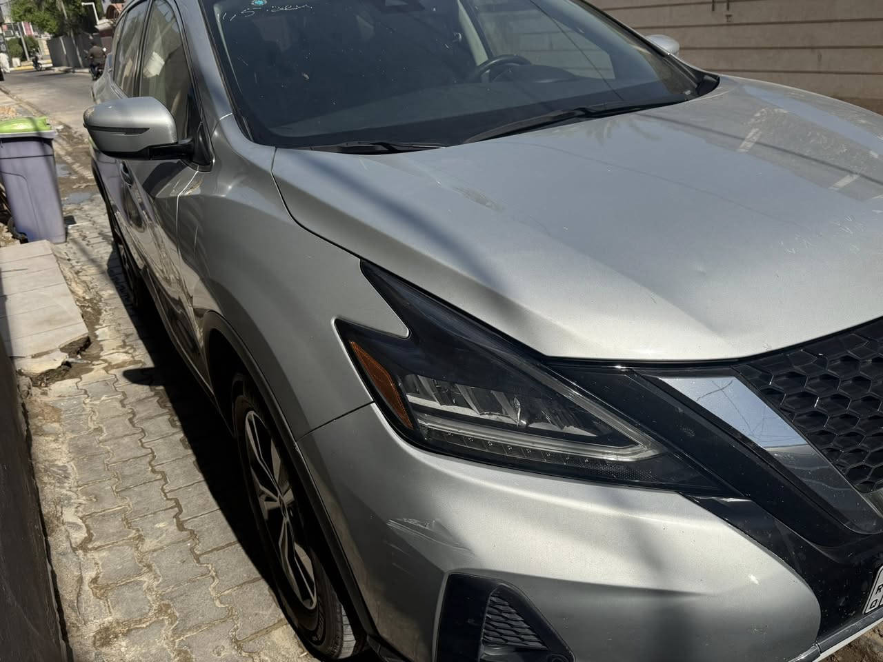 يسان مورانو 2023
محرك 6V 3500
مواصفات SV AWd
«مواصفاتها»
بصمة تشغيل وبيبان وتشغيل عن بعد
فور ويل
كشنات جلد وكهرباء وتدفئة
رادار ٣٦٠ درجة
حساسات امامي+ خلفي
تخم تايرات جديد 
قطرة صبغ او تعديل بارد مابيها 
حادثها بسيط كما موضح بالصور
سنوية وهزة جديد 2025
مكان السيارة السماوة
السعر ١٧٠ ورقة وبيها مجال
رقم الهاتف ***********
