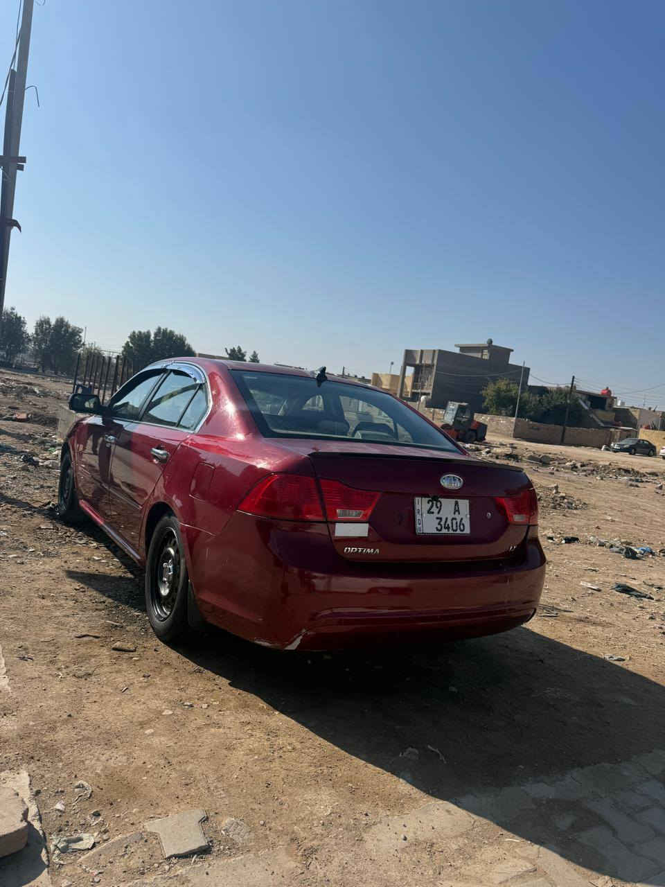 سلام عليكم البيع كيا اوبتما موديل 2009 امريكي حادثه بنيد بدل وصبغ باب السايق السياره جاهزه تخم تاير وحداديه مكينه وكير كله جديد مكينه 2400 دوش رقم واسط انكليزي تحويل مباشر السعر 100ويبها مجال بسيط اي استفسار تصل على رقم ***********
