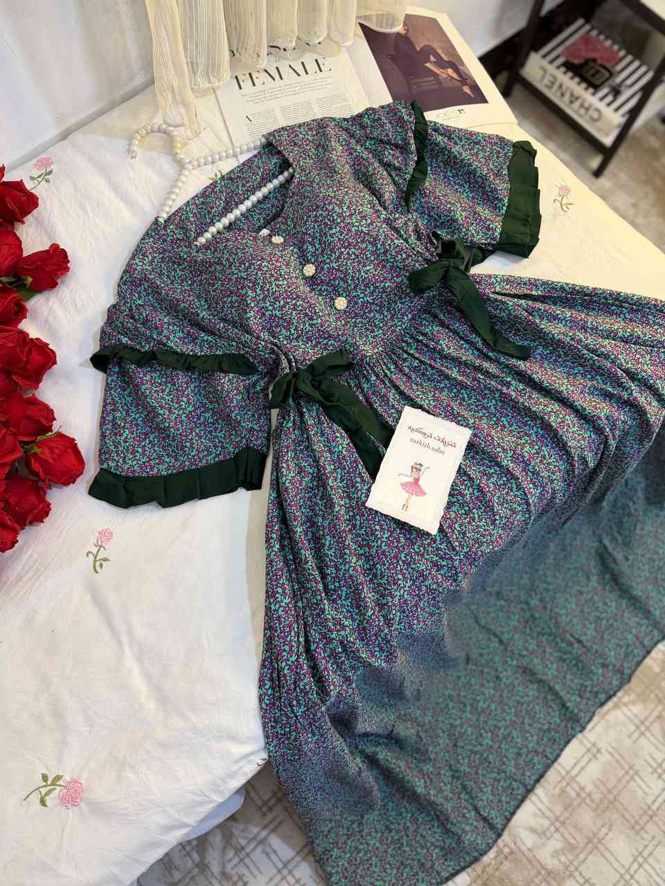 فستان العيد  وصل 😍♥️
خامه كشمير درجه اولى خامه ممتازه 💯
قياسات l.. Xl..2xl  قالب راهي  من وزن ٥٠ لوزن ١٠٠

دبل كوش يجننن. والسعر بلاااش ١٥ الف فقط ✅

أسعار التوصيل....

. داخل الكوت 2,000
. اقضيه ونواحي 4,000
. بغداد وجميع المحافظات 5,000

.
#دشداشة_بيتي #كشمير_كابوي #فستان


**إذا كنت صاحب هذا الإعلان وتريد حذفه لأي سبب، رجاءا أرسل رسالة إلى الدعم الفني**