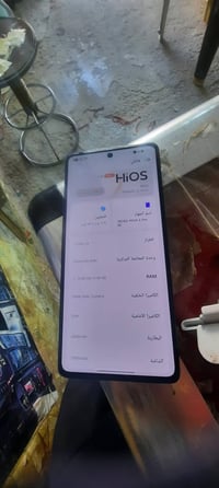 تكنو بوفا 6 برو 5G ذاكره ٢٥٦ رام ١٢+١٢ مكفول نظافه ٩٥/١٠٠  ملحقات شاحن...