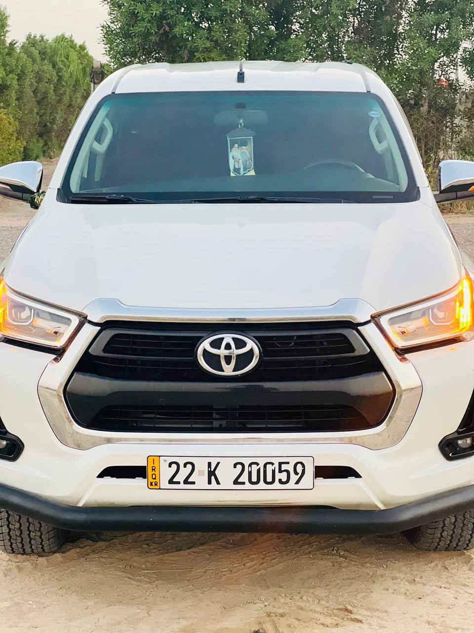 سلام عليكم من رخصت مدير الكروب سياره فور ويل هايلوكس موديل 2021 ساز تي ار تي رقم ربيل بسمي ماشيه ١٣٠ الف حقيقي ٦ سلندر سياره مكفوله كفاله عامه سعر ٣٣ الف يعني ٣ شدات و ٣٠ ورقه بدون مراوس مكلف بنشر نتصل ودلل سعر ٣٣ /  العنوان بابل جبله /***********
