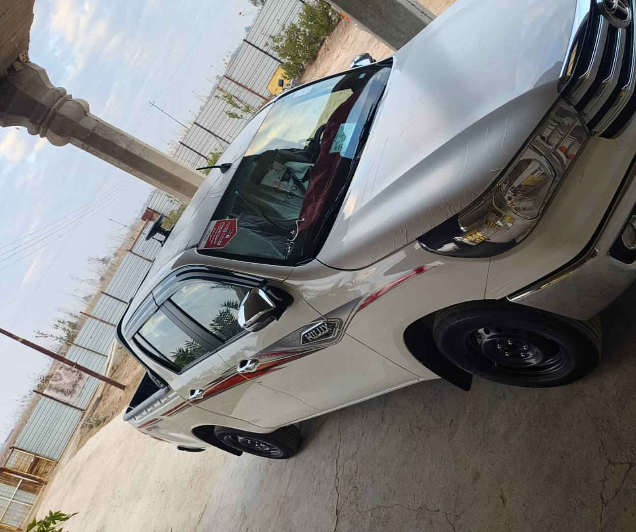 سلام عليكم ورحمه الله وبركاته
للبيع هايلوكس تيوتا 2024 ساز
 فوووووول مواصفات كير عادي كفاله عامه 
رقم اربيل بسم كردي سياره على أيدي من زيرو وكاله بسمي
ماشيه 31 تفاصيل اكثر اتصال *********** مكاني بغداد س268/
