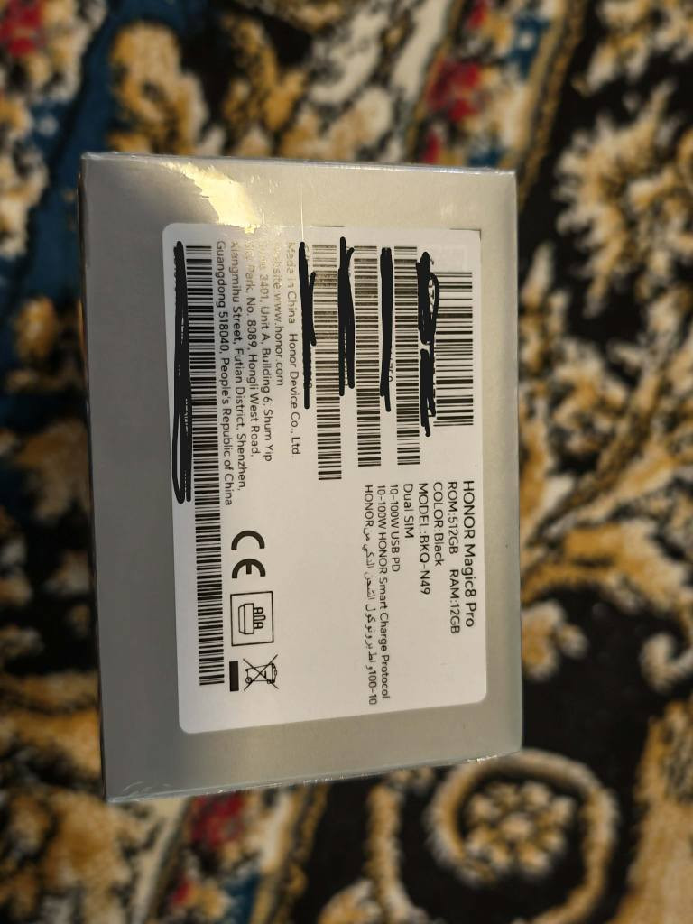 باشترین مۆبایلی ساڵ بۆ فرۆشتن، بە هەدیە لە شەریکەی فەرمی هۆنەر وەرم گرتیە و دەیفرۆشم

بە شەرتی کەپس کە هەڵنەپچڕابێت

نرخی لە شەریکە بە ملیۆن و چوار سەد هەزارە

نرخی ئەوەی منیش بەدڵی خۆتان، شتێکی پێ بدەن بەدڵم بوو پیرۆزتان بێت

جۆری مۆبایلیش Honor Magic 8 Pro

مواسەفاتەکانیشی و وێنەی کارتۆنی لە کۆمێنتە سەیری بکەن أربيل, العراق


**إذا كنت صاحب هذا الإعلان وتريد حذفه لأي سبب، رجاءا أرسل رسالة إلى الدعم الفني**