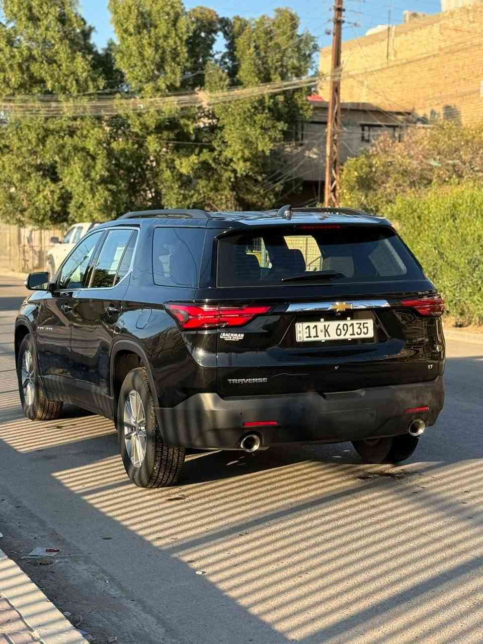 للبيع ترافرس

2023 LT

بصمه اربع أبواب

جنطة كهرباء 

تبريد 3 قطع 

شاشة قاصة  حجم كبير 

7 راكب سياحي  

نظام تحديد المسار 

سايد بريك كهرباء   

6 سلندر 3600ماشي33ميل

ضرر السياره  موضح بالصور 
السيارة كاملة من 

كل النواحي بدون اعطال 

مكان السيارة  بغداد. الغزاليه 

رقمها بغداد بأسمي

سعر. 205 وبيها مجال بسيط

رقم ***********
