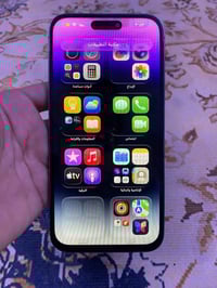 آيفون ١٤ برو ماكس • شاشة وبطارية مبدلة • دبل خط