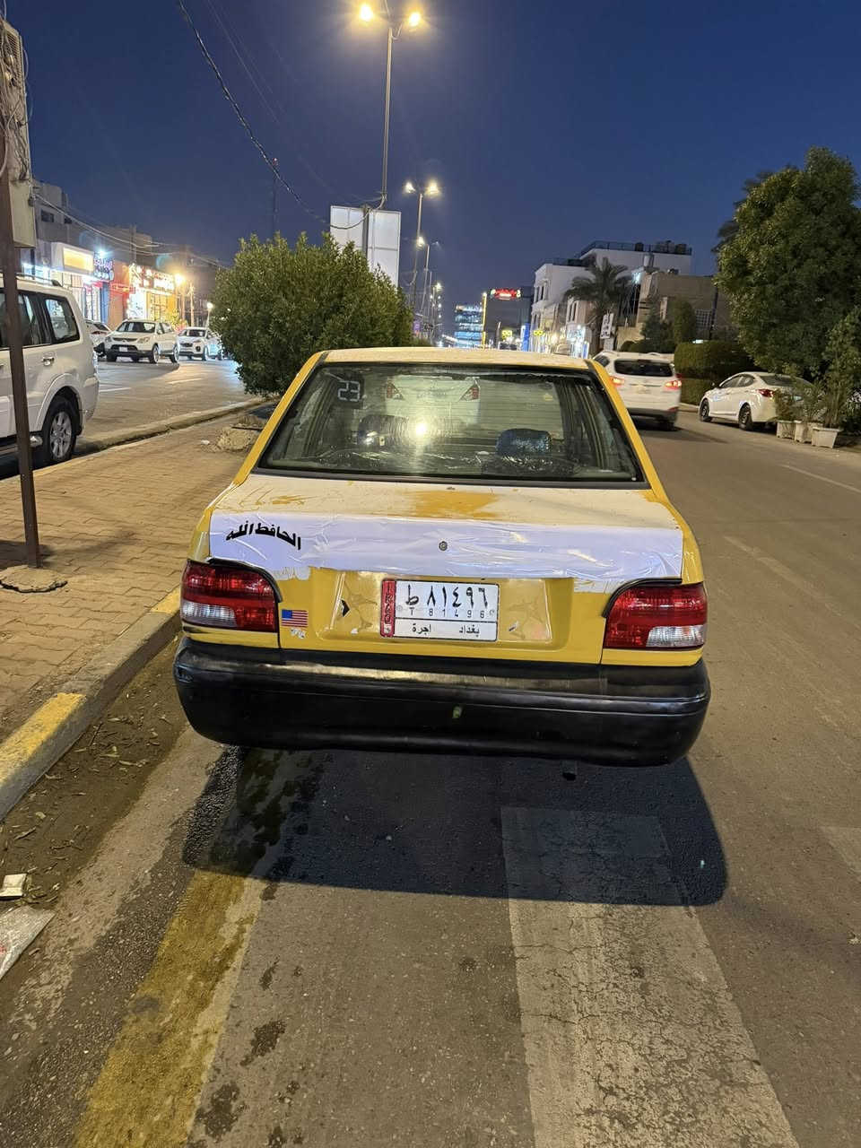 السلام عليكم سايبه موديل 10 شواصي انضاف محرك بي خيط تبخير قليل كلش كير نضيف تخم تاير جديد صدر اليوم بدلته كامل داخل كلش نضيف السياره كلش حلوه ومرتبه لايت امامي وخلفي جديد قاعه فيت بم جديده شرط التحويل مكاني بغداد اعضميه ***********السعر 22 وبيه مجال
