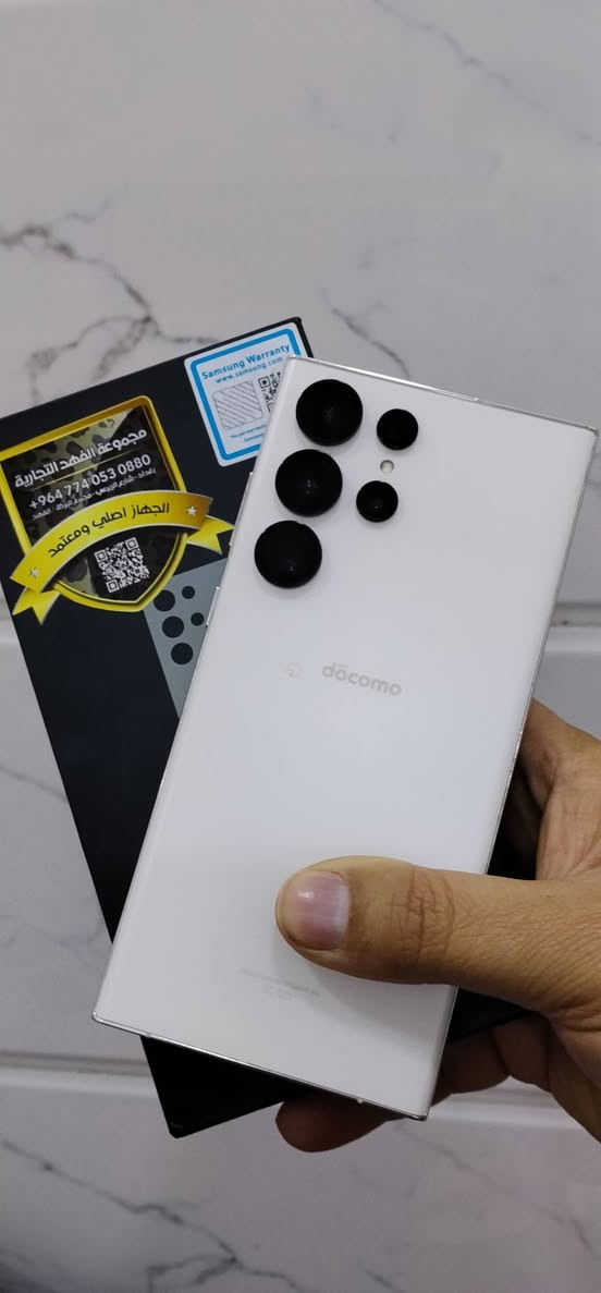 S23 الترا
مكفول كفاعه عامه 
ضمان الفهد 
وتر بروف نظيف جدا 
 نسخة يابانيه كارتون مطابق 
ذاكرة 256
 عشوائية 12
 سعرة 580 قفل بدون احراج 
 للاستفسار ***********
