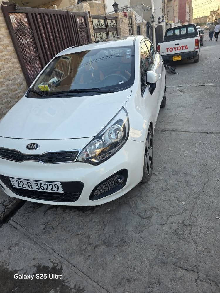 سياره كيا ريو موديل 2014 مواصفات سلايد مرايا شفط سياره كلشي نظيف مقفول ما فيه اي قطع صبح خالي علامه سعر 101 فيها مجال رقم *********** أربيل, العراق
