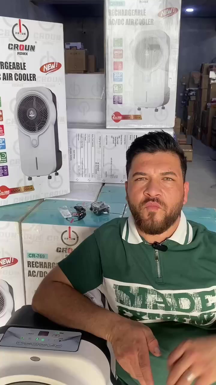 🔥❄️ مبردة هواء قوية – شحن يدوم 14 ساعة كاملة! ❄️🔥
إذا تريد تبريد قوي وراحة طول اليوم بدون قلق من الكهرباء ⚡
✅ بطارية تدوم لغاية 14 ساعة متواصلة
✅ تبريد قوي وسريع
✅ تصميم أنيق وعصري يناسب البيت والمحل
✅ سهلة الحركة بعجلات
✅ هادئة وما تسوي إزعاج
💰 السعر فقط 160,000 دينار عراقي
🚚 توصيل مجاني لكل المحافظات
لا تضيع الفرصة… الكمية محدودة!
راسلنا هسه واحجز مبردتك قبل نفاذ الكمية 
@إشارة


**إذا كنت صاحب هذا الإعلان وتريد حذفه لأي سبب، رجاءا أرسل رسالة إلى الدعم الفني**