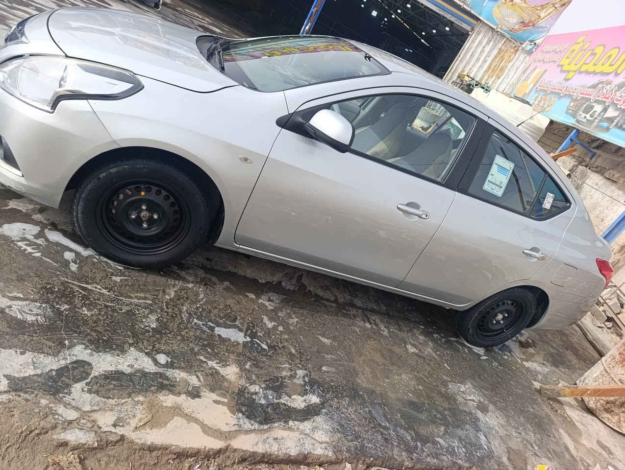 نيسان صني للبيع موديل 23 معوقين خليجي سعر115
***********
