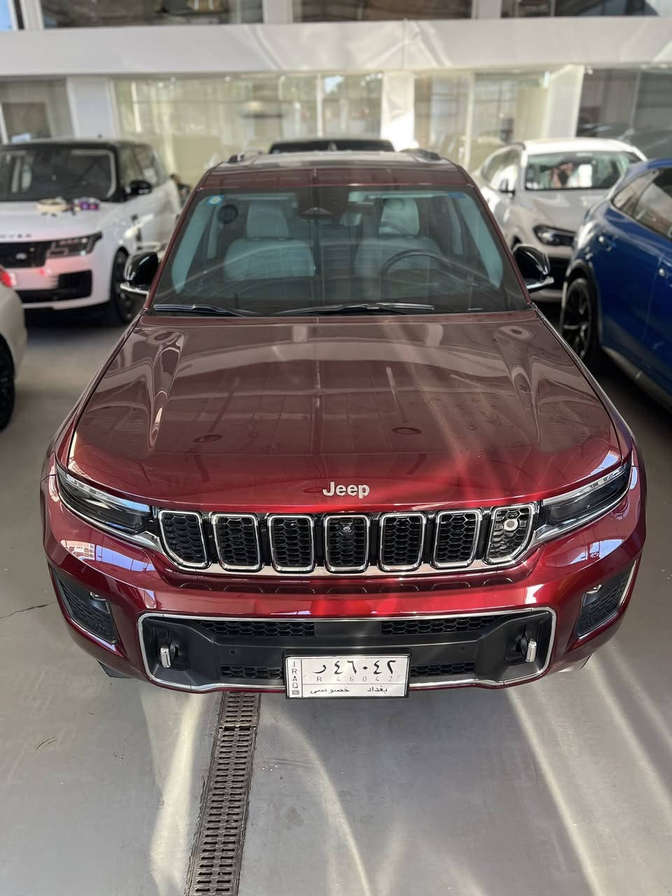 .
جيب كراند شيروكي اوفر لاند (خليجي) موديل 2022 شركة هارلم

اوفر لاند فول مواصفات للاخير 1/1 قفله مواصفات الجيب 
السيارة ماشية28 الف فقط 
مكفولة كفالة عامة من كلشي اخت الزيروو 

مكان السيارة :  بغداد  نفق الشرطه 
استفسار :***********
السعر ٤٣٠
