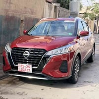 نيسان كيكس SV 2024 لون مميز👌  الضرر//جملخ مبدل طرف سكن تجاري   +باب مب...