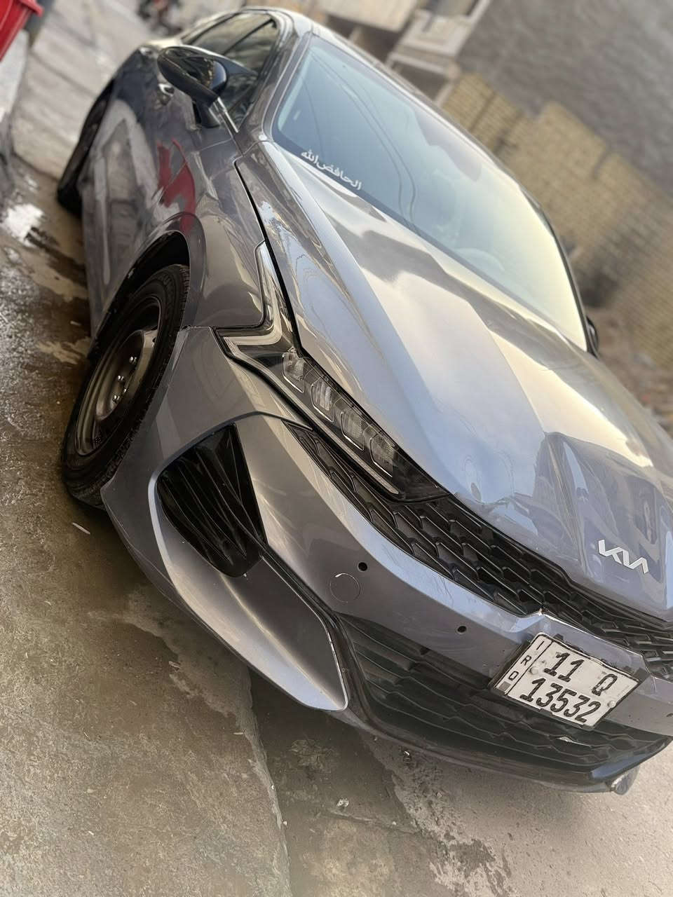 السلام عليكم  كي فايف موديل2023 مكينه1600تيربو بيه منضومه غاز موديل 2023 معوقين حادثة ب امريكا مجفيه

ماشيه 91الف كيلو 

تشغيل عن بعد

رقم بغداد 

نضام قياده
اربع مودات قياده

قياده مسار
تبريد بيانو
كير 8 نمر
اناره سستم كامل
و بيه بعد مواصفات 
السياره جديده و استخدام شخصي 

رقم بغداد الإنكليزي 

السعر 135و بيه مجال 

***********
