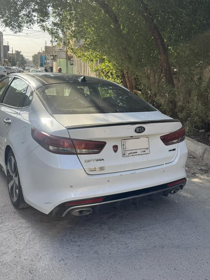 للبيع فقط سلام عليكم
كيا اوبتما 2016 خليجي 

فول للاخير ١/١ 

بصمه +بصمه ابواب 

بانوراما 
شاشه
كراسي جلد 
شفتات ستيرن 
حساسات اماميه خلفيه 
٥ويل كب 

محرك ٢٤٠٠ GDi

مانع انزلاق 

وبعد بيهه مواصفات معروفه 

رقم بغداد باسمي 
***********
السياره كفاله وجديده بمعنى الكلمه استخدام شخصي
