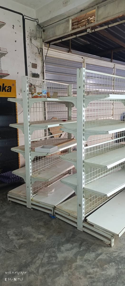 رفوف للبيع رف وسطي 3 رف جداري 8 للتواصل ***********
حي العسكري الشارع العام قرب مدرسة ابراهيم مقابل شارع ابو عامر
