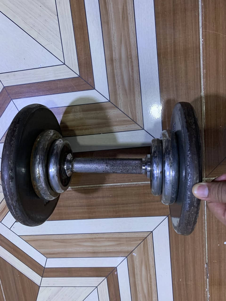 اقراص بار أولمبي الوزن الكلي 60Kg. زوج اقراص 15. زوج اقراص 10. زوج اقراص 5.    ودمبلصات زوج الوزن الكلي 27kg يعني كل دمبلص 13.5 الموقع البصره كرمه علي


**إذا كنت صاحب هذا الإعلان وتريد حذفه لأي سبب، رجاءا أرسل رسالة إلى الدعم الفني**