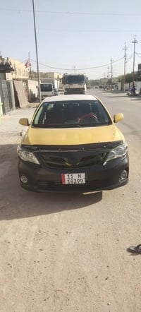 كورلا صفره موديل 2009 امريكي حادث جاملغ خلفي وبنيد امبدل تبريد واكف وص...