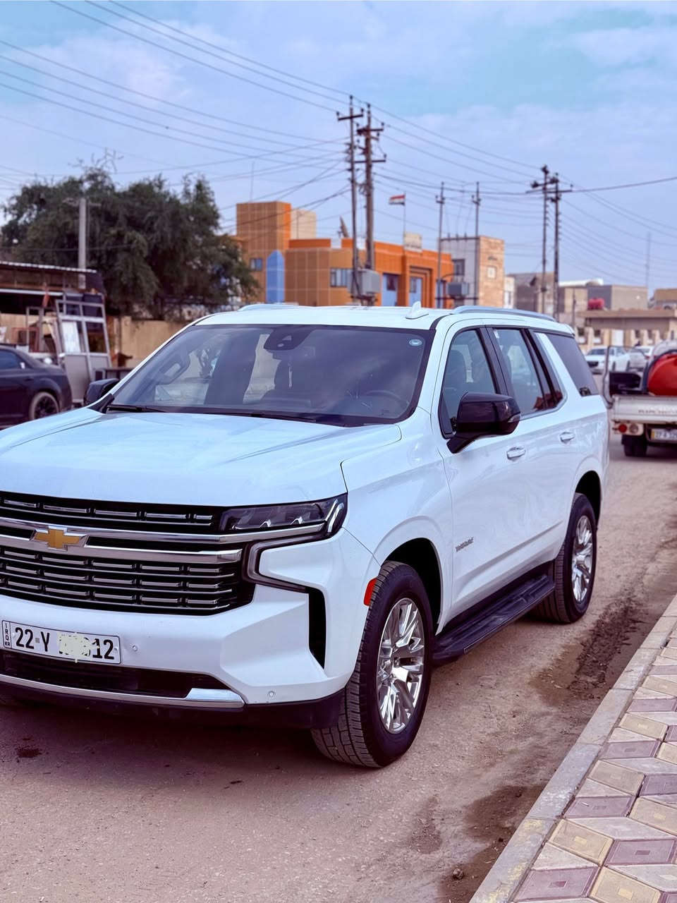 للبيع تاهو موديل 2023 بريمر 
مكينه 5300
كفاله عامه سياره 
فول مواصفات بريمر 
وارد امريكي 
رقم أربيل ب اسمي 
ماشيه 43
جاهزه بدون نقص 
سعر 485
مكلف بل نشر 
***********
مكان ناصريه
