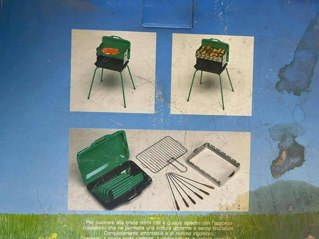 منقل من الصلب المطلي بالكروم المقاوم  للصدا مع قابلية التفكيك مع حامل للاسياخ وست اسياخ من الصلب تنفع للسفرات بالباكيت صناعة الثمانينيات 
صنع ايطاليا 
السعر ٧٥ الف


**إذا كنت صاحب هذا الإعلان وتريد حذفه لأي سبب، رجاءا أرسل رسالة إلى الدعم الفني**