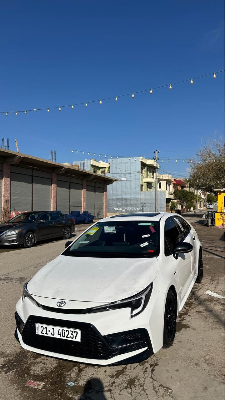 سەرتا بە ناوی خوای گەورە و میهرەبان❤️
کرؤلا هایبرید ٢٠٢٥ شکڵ Gr
سەیارەکە هەموو گیانی بە شەرت
فولە سڵایت دەبڵ گێچ ئاوێنە ڕەش دەسک ڕەش ویل ڕەش هەمووی بیلادی ، سەیارەکە هیچ سارد و کارت و بؤیاخی نیە 
مەکینە و کارەبای بە شەر ١٢ هەزار ڕؤشتووە بؤ نرخ نامە بنێرە یان تەلەفون بکە *********** السليمانية, العراق
