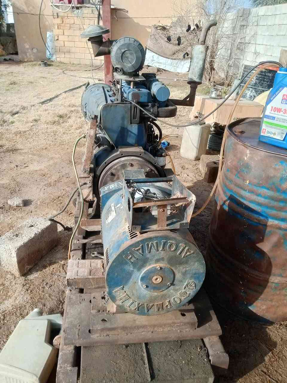 السلام عليكم للبيع مولد 3 بستم يصرف بلساعه لتر المكان واسط قضاء الصويره الهاتف ***********/***********
