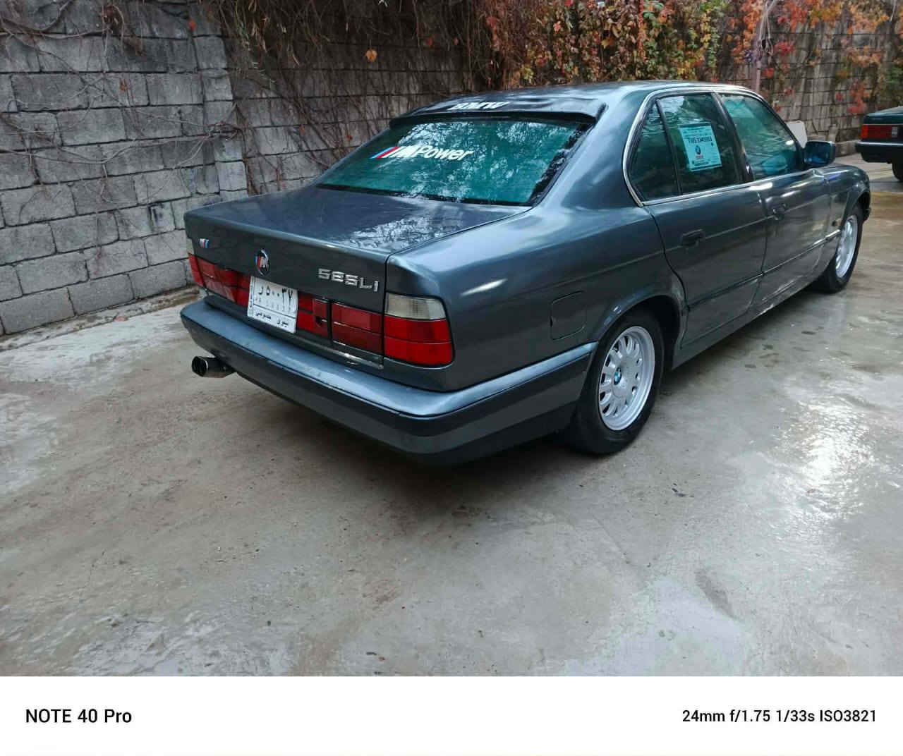 مرحبا بي ام للبيع 525 كير اوتو محرك مفتوح صدر نص عمر رقم الماني نينوى سنويه لل 2027  موديل 90 عنوان صلاح الدين تكريت  سعر 45 وبيها مجال او مراوس  ب جارجر ادوات هاتف ‭0782 332 0905‬
