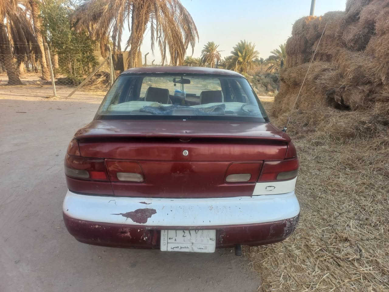 للبيع موديل 1996 رقم نجف مداور ثاني يوم السعر 25ورقه وبيه مجال ***********
