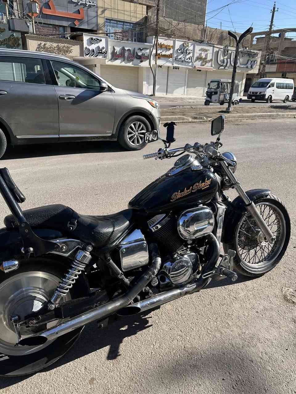 اعادة نشر بسبب الوعود الكاذبه
شادو سلشر ٤٠٠cc 

الدراجه شلعه ومعدل والنضافه كدام عينك بيها نقص ورقه يعني تعتبر بدون اوراق السعر المطلوب بيها ١٤ ورقه وبيها مجال للشراي يشلع عيوني رقمي ***********
