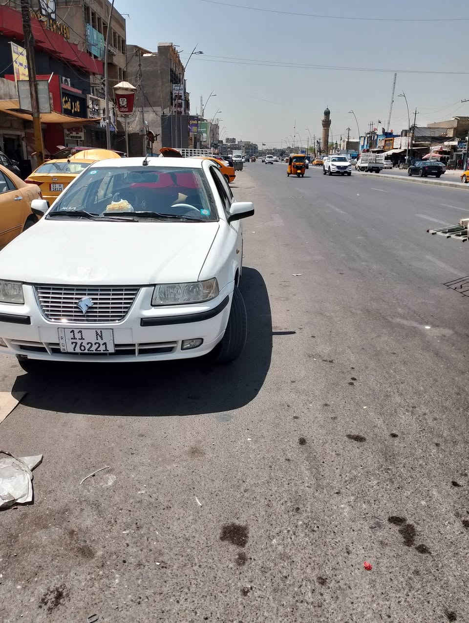 لسلام عليكم سمند موديل 12 لبيع سياره رقم بغداد باسمي شرط تحويل ثاني يوم السعر 46وبي مجال كير محرك تبريد خير من الله لا تنقيص لا تبخير صدر جديد تخم تاير جديد باتري جديد. كهربائيات كله شغاله 
لايت زنون العالي لستفسار اتصل *********** عنوان بغداد المشتل
