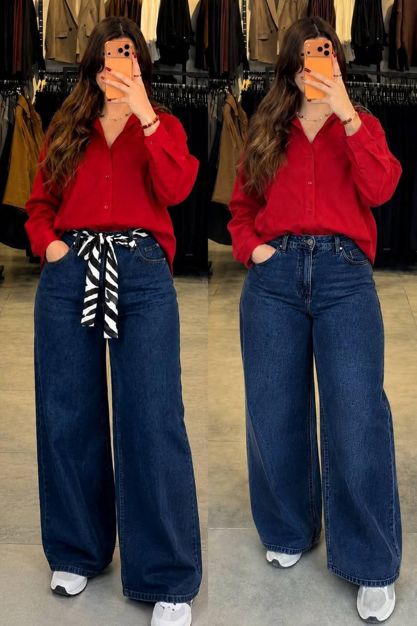 بنطلون بَكي ترند 2026 😍❤️

ستايل عصري بقصّة Baggy الواسعة المريحة، يمنحك إطلالة كاجوال أنيقة ومواكبة للموضة. 👖

✔️ قماش جينز تركي 🇹🇷🇹🇷 عالي الجودة، ناعم ومريح باللبس اليومي.
✔️ قصّة واسعة حديثة تعطي حرية بالحركة 💕
✔️ خصر مريح مع حزام قماش بدزاين أنيق يضيف لمسة عصرية.
✔️ سهل التنسيق مع القمصان، التيشيرتات والسبورتات 

القياسات / 38 / 40 / 42 / 44 / 46 / 48 / 

🚘 يوجد خدمة توصيل لجميع محافظات العراق 🚘 بغداد, العراق


**إذا كنت صاحب هذا الإعلان وتريد حذفه لأي سبب، رجاءا أرسل رسالة إلى الدعم الفني**