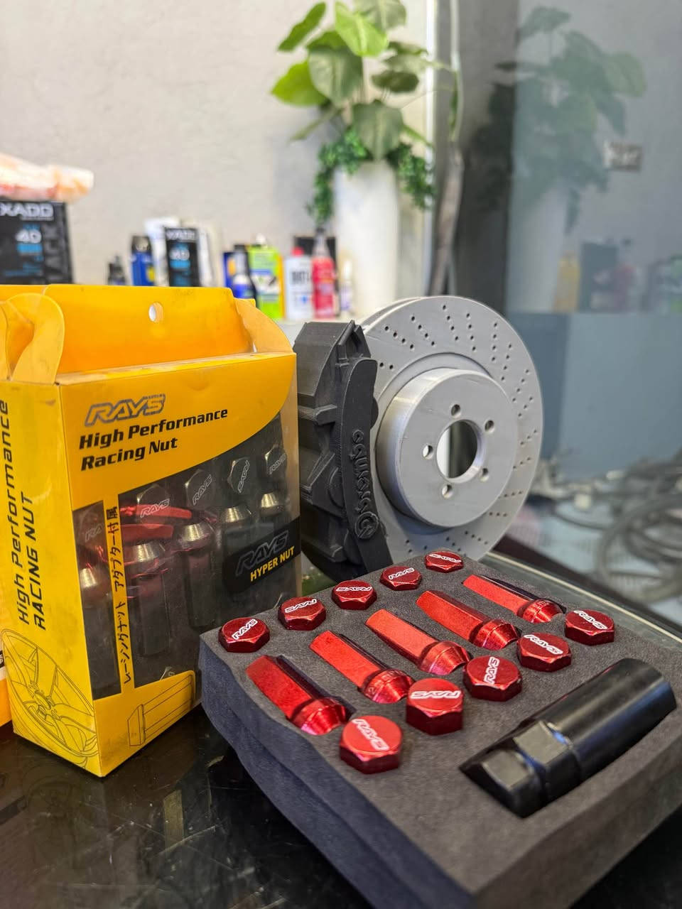 للبيع | RAYS Hyper Nut أصلية 🇯🇵

🔹 العدد: قطعتين
🔹 كل قطعة: 20 صمولة
🔹 القياس: M12 × 1.5
🔹 الحالة: جديدة 100% مع الكرتون
🔹 أصلية ياباني (مو تقليد)

💰 الأسعار (عرض مغري):
▪️ القطعة الواحدة: 120 ألف دينار
🔥 القطعتين معاً: 220 ألف دينار

✅ تناسب: تويوتا، نيسان، لكزس، مازدا، هوندا، سوبارو ✅ Hyundai Elantra
✅ Hyundai Sonata
✅ Hyundai Tucson
✅ Hyundai Santa Fe
✅ Kia Cerato
✅ Kia Optima
✅ Kia Sportage
✅ Kia Sorento
❌ لا تناسب دودج جالنجر أو جارجر
تناسب بعض موديلات الموستنك اذا كان قياس استده 12m
🏘️الموقع بغداد حي الجهاد 
☎️ رقم الهاتف  *********** بغداد, العراق
