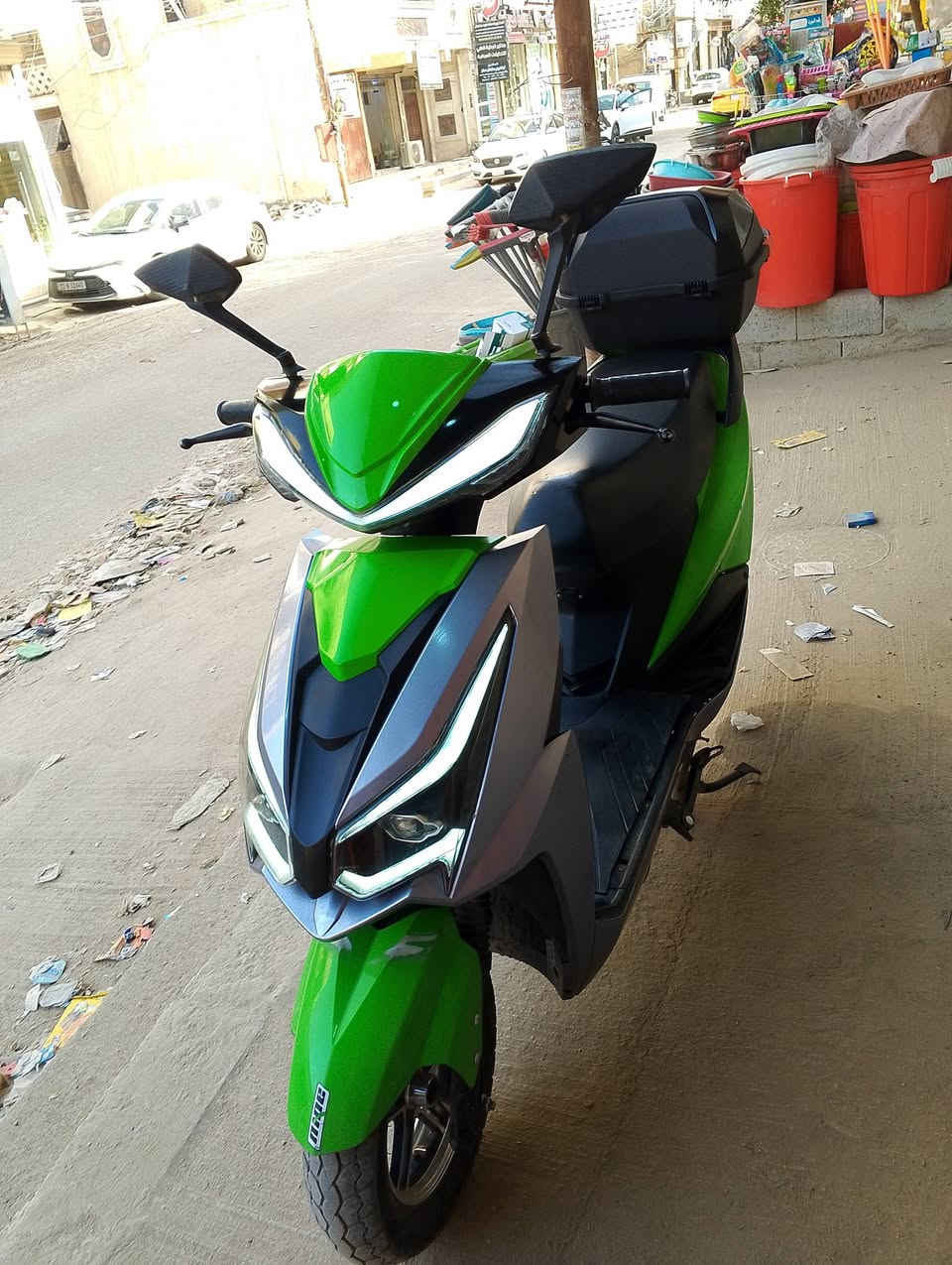 السلام عليكم 
دراجه سكنس شحن للبيع 

السعر 625 وبيها مجال 

بصمه و اسويج 

بطاريات ع فحص 

العنوان بغداد الدورة 
للتواصل ع رقم *********** بي واتساب
