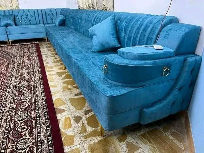 اي ديوان داخل المنشور
الدقه والامان  كل هذا وبأنسب الاسعار 🥳🥳🥳
ديوان ستندر 10 مقاعد ب مع كوشات عدد 4هديه
 شغل مضبوط مع ضمان سنه  
قماش قديفه جكور 
الهيكل چام روسي
الضهر  مضغوط
المقعد بلوك فقط 
رجل عظم عاج ورده ذهبي

#ديوان  10 مقاعد ب 350
............................................... 
.........................................
.........................................
.........................................
................................................ 

#اذا كان الطلب بلوك بلاويد للضهر والصفاح بدل المضغوط اضافه 100 الف 

#سعر كوشات الوحده 2500
#طبله ب 25 الف قياس 40/40

#التوصيل داخل بغداد مجاني 
اطراف بغداد 15 

قماش قديفه 
رجل عظم عاج 
الاضافات رجل نيكل 20
قماش كتان 25
وتر برو وخاولي 50


**إذا كنت صاحب هذا الإعلان وتريد حذفه لأي سبب، رجاءا أرسل رسالة إلى الدعم الفني**